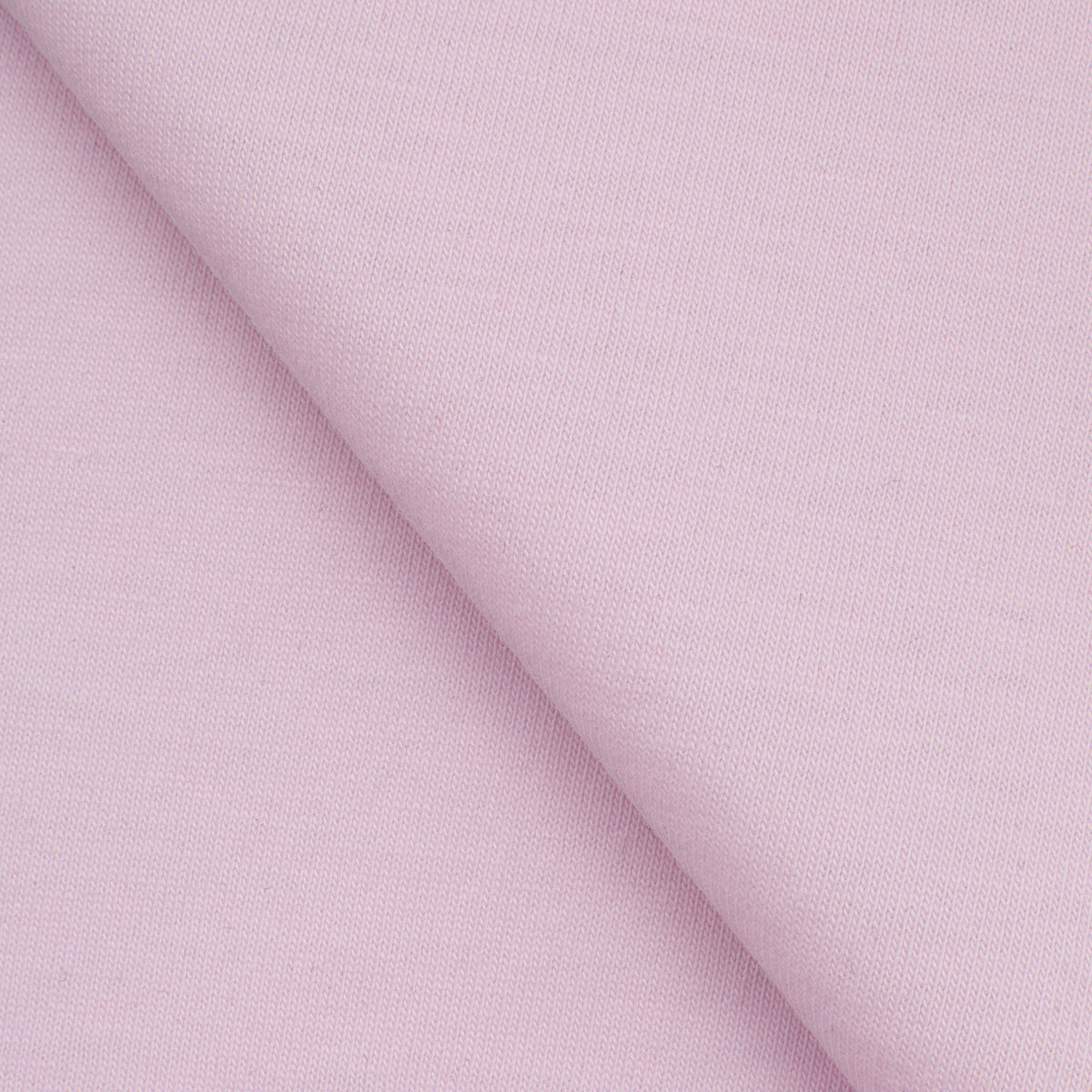 LIGHTWEIGHT COTTON SINGLE JERSEY FABRIC - POWDER PINK - 140 GSM