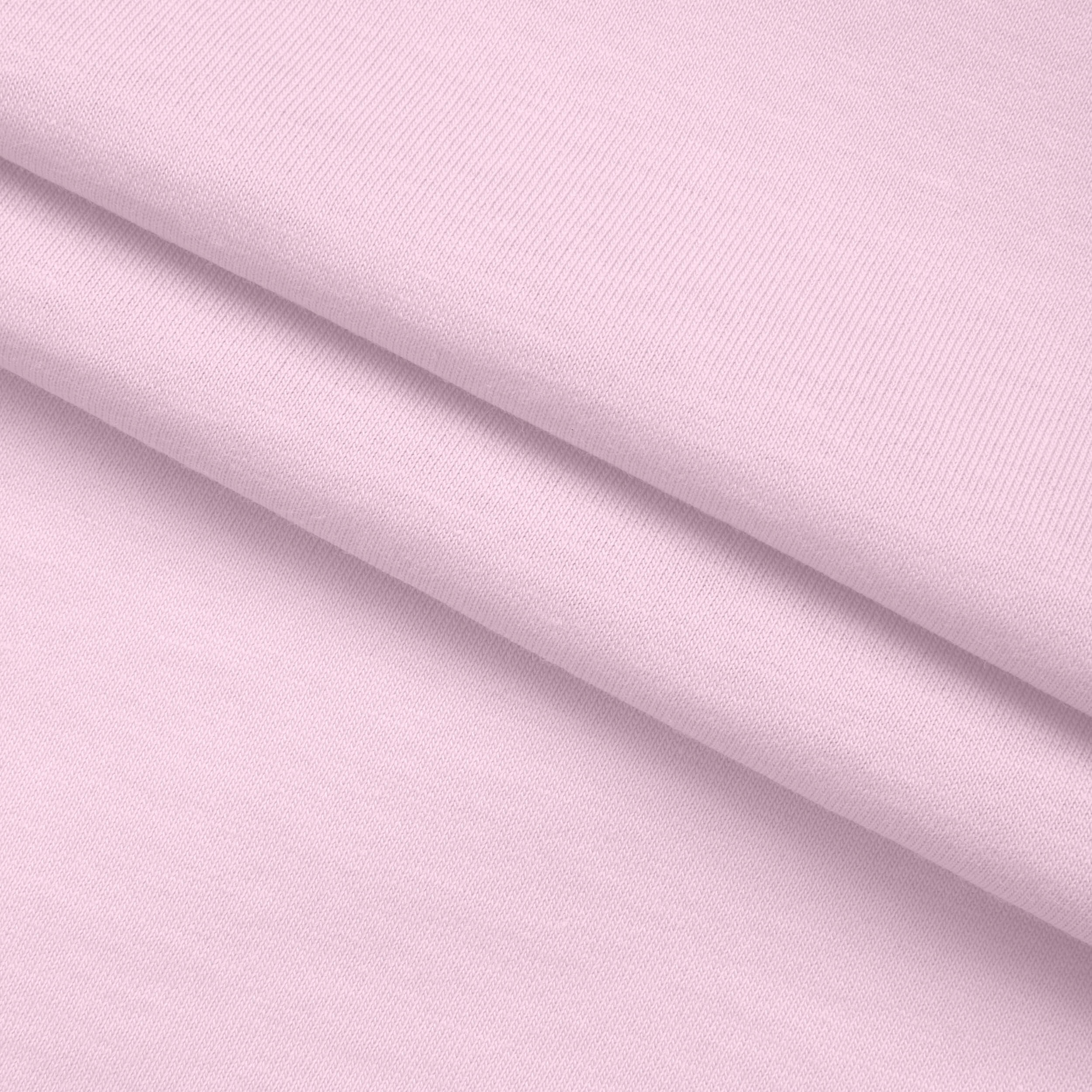 LIGHTWEIGHT COTTON JERSEY KNIT - PINK TULLE