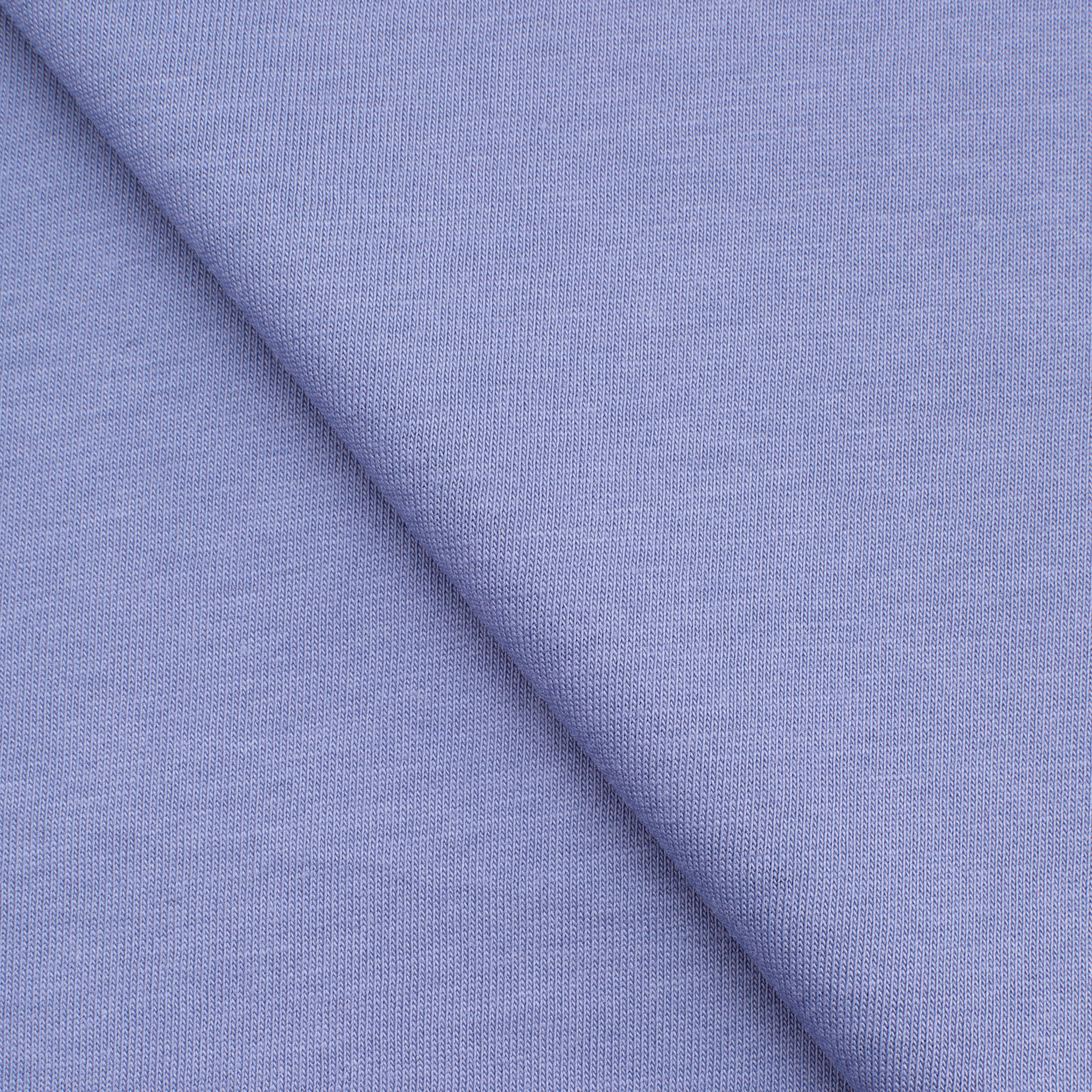 LIGHTWEIGHT COTTON SINGLE JERSEY FABRIC - POWDER BEIGE - 140 GSM