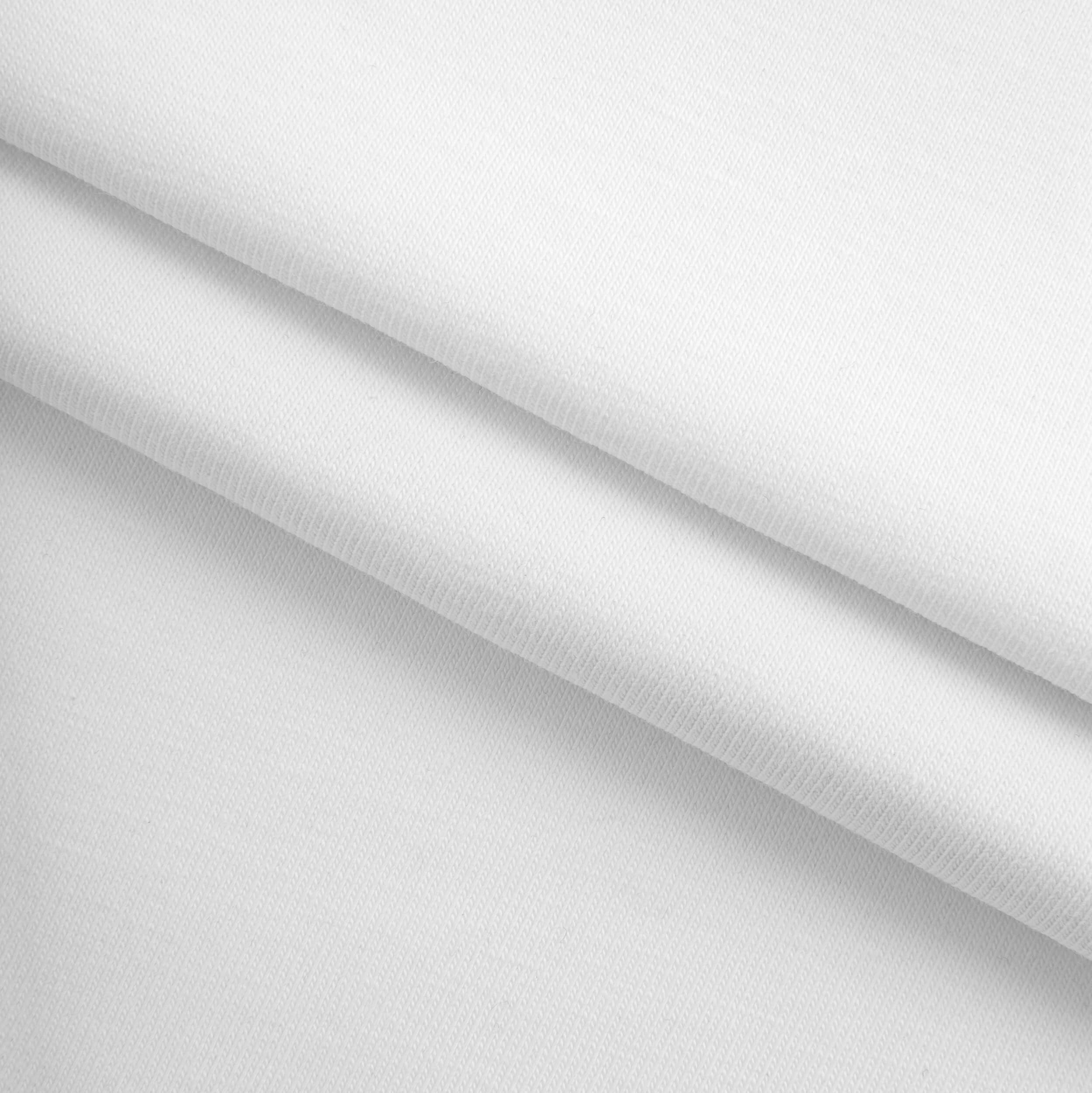 MIDWEIGHT COTTON JERSEY KNIT - BLANC DE BLANC